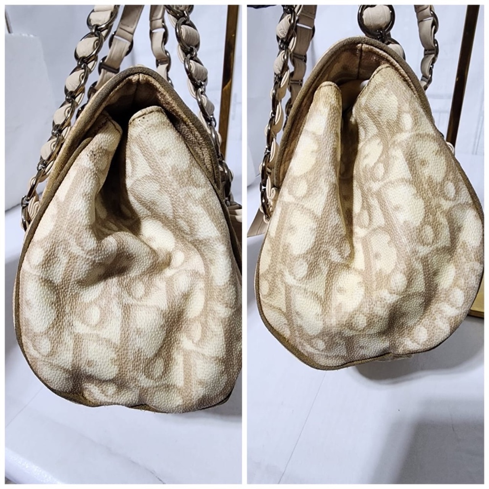 Authentic Christian Dior Diorissimo Romantique Bag Beige/Cream - Picture 11 of 16